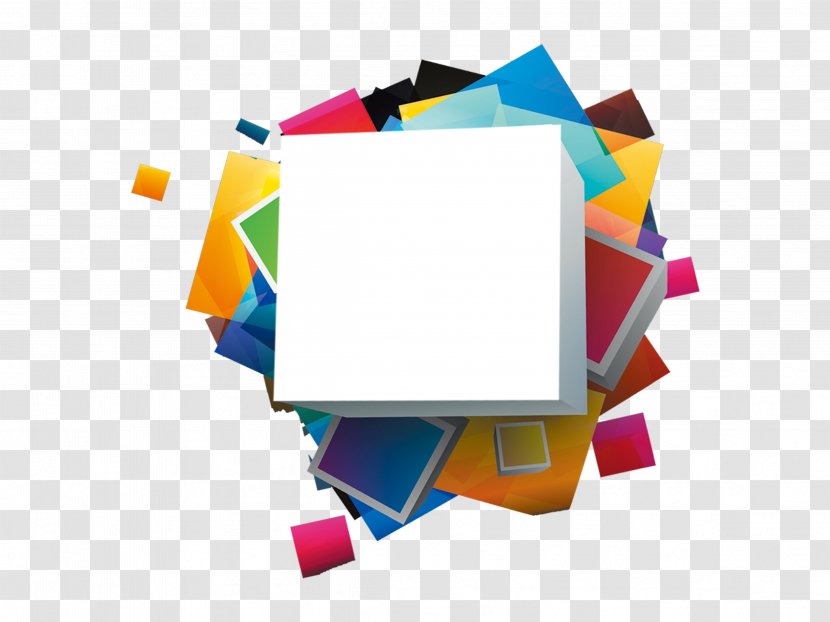 Color Cube Square - Rectangle Transparent PNG