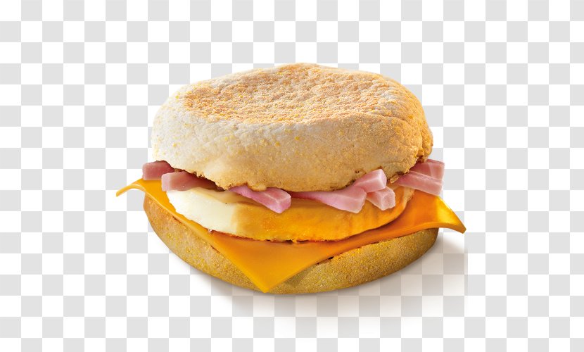 Breakfast Sandwich Hamburger Cheeseburger Buffalo Burger - Junk Food - Ham Transparent PNG