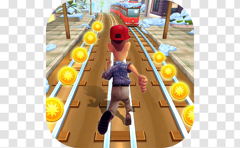 Subway Rush Runner Surfers Bus Rush: Edition 2 Multiplayer Hoverboard - Android Transparent PNG