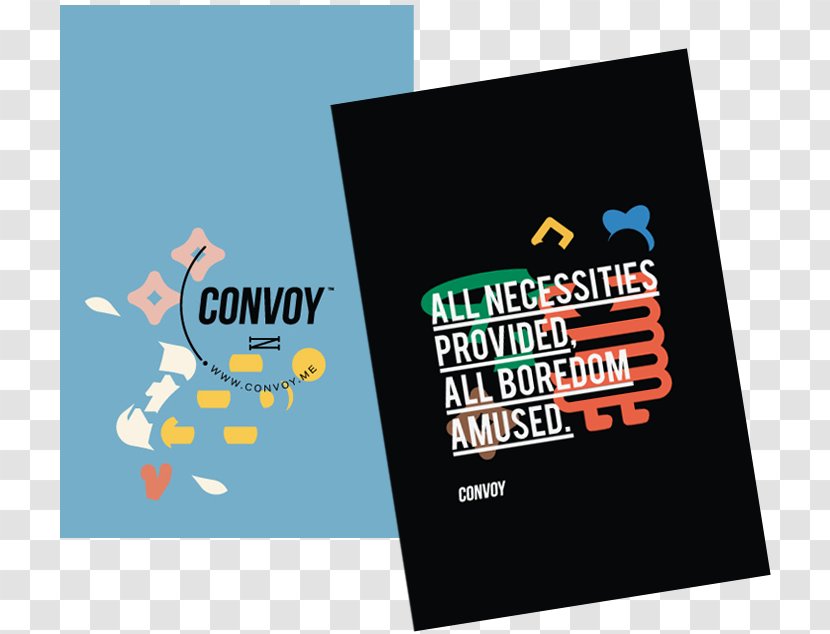 Poster Logo Product Brand Text Messaging - Convoy Transparent PNG