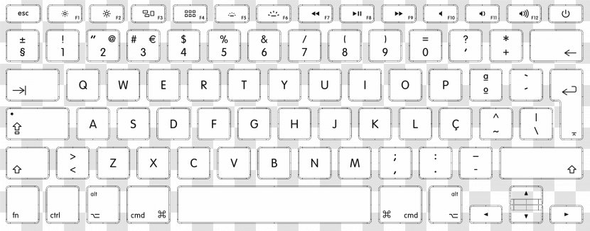 MacBook Pro Computer Keyboard Air Apple - Flower - Was Labersch Du Transparent PNG