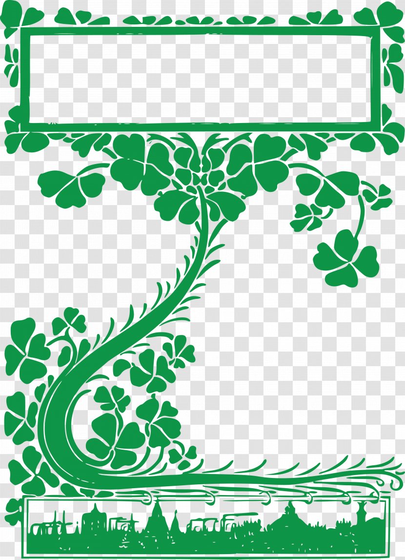 Saint Patrick's Day Shamrock Clip Art - Patrick S Saltire Transparent PNG