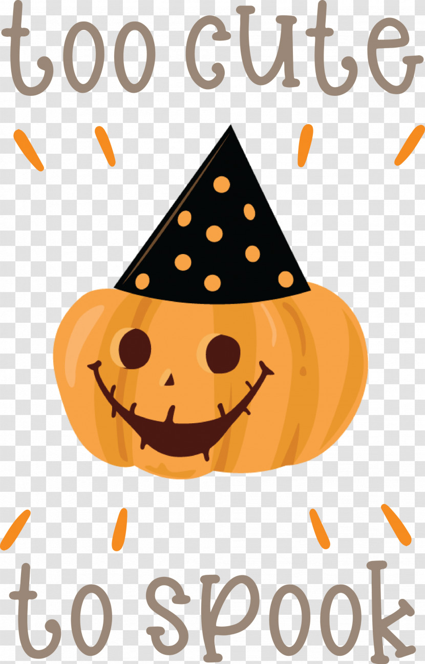 Halloween Too Cute To Spook Spook Transparent PNG