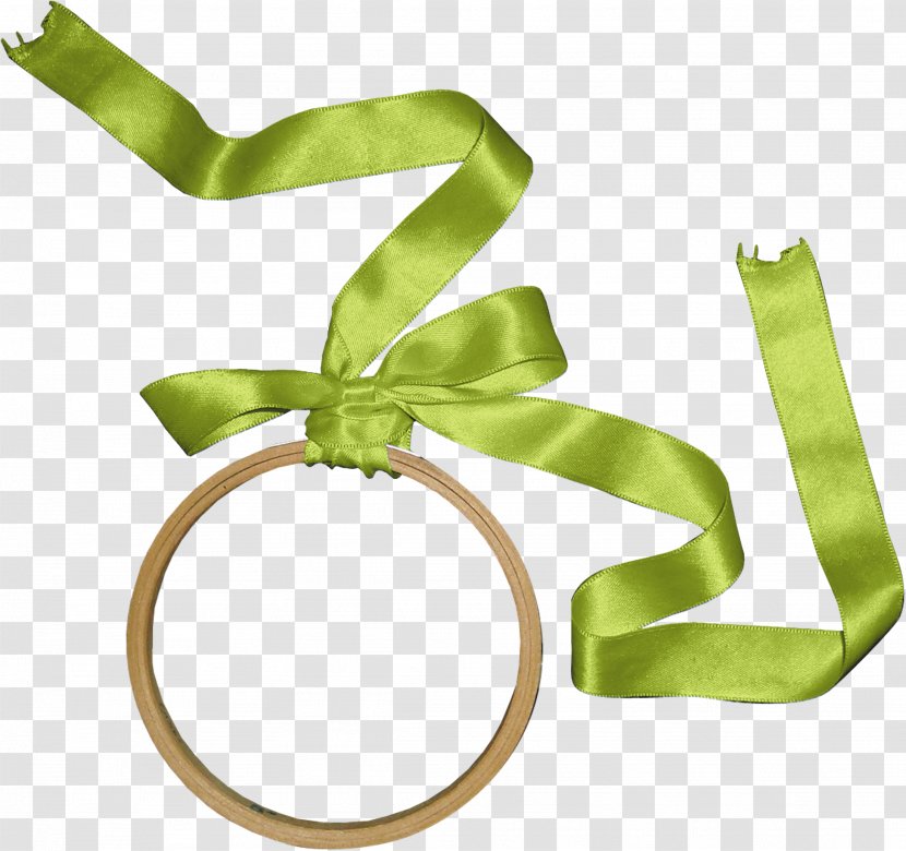 Biscuit Sugar - Floating Green Ribbon Transparent PNG