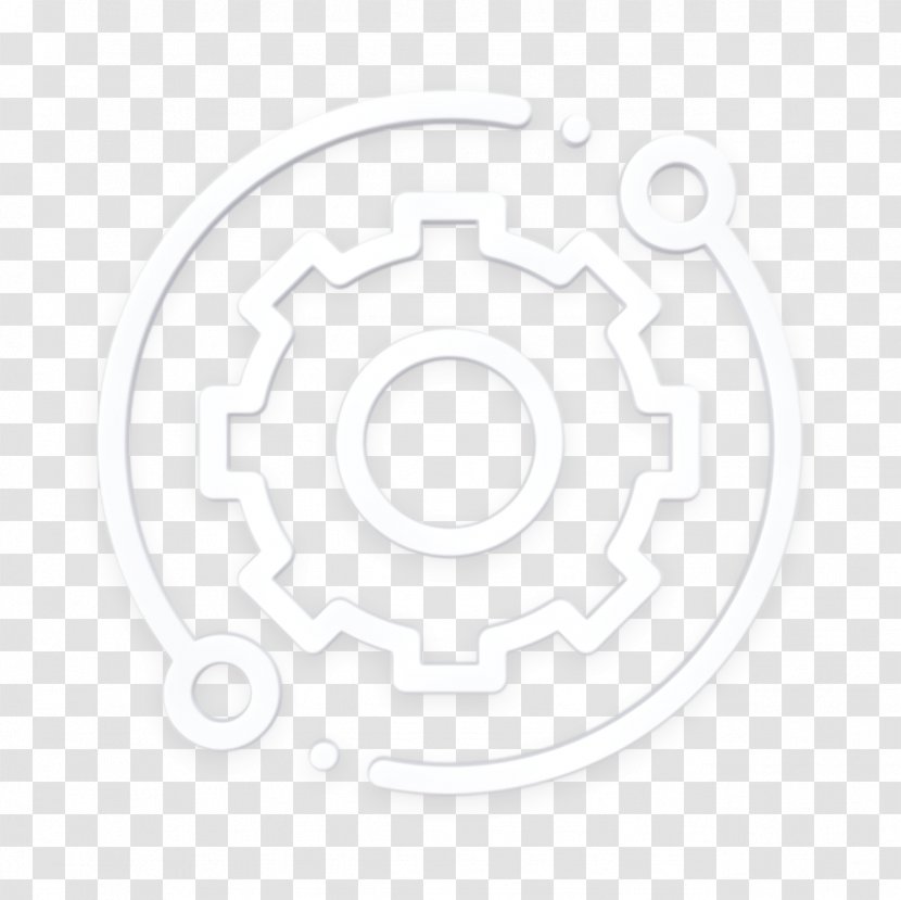 Big Data Icon Support Technical - Emblem - Wheel Transparent PNG