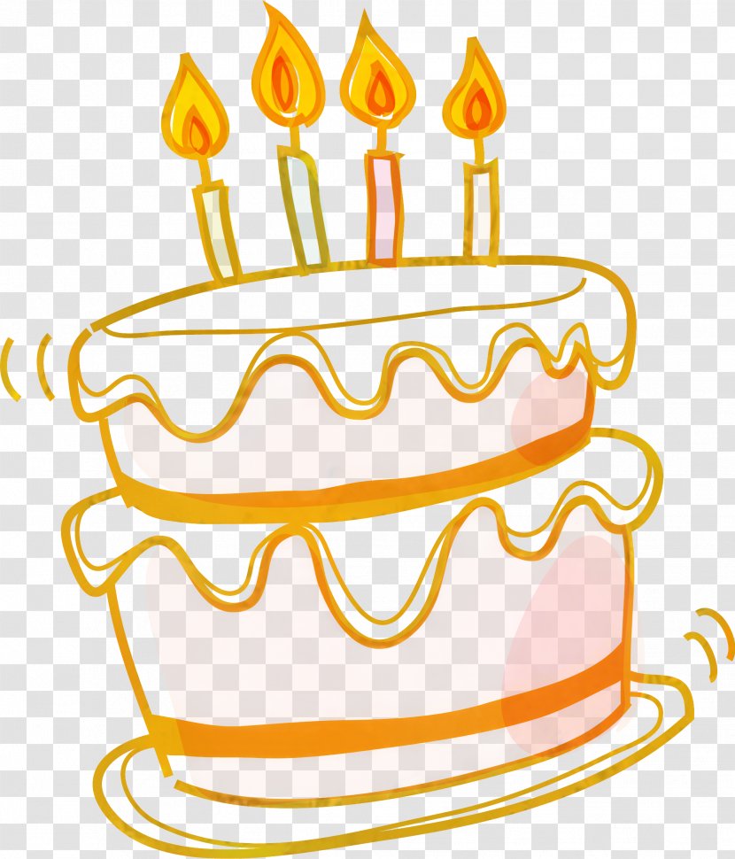 Cakes & Cupcakes Birthday Cake Pop - Yellow Transparent PNG