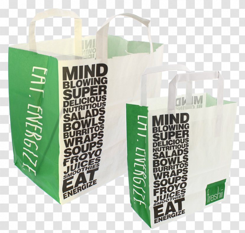 Shopping Bags & Trolleys Freshii Packaging And Labeling - Salad Fork Transparent PNG