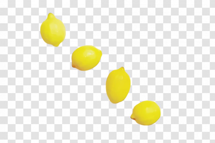 Yellow Lemon Plant Fruit - Paint Transparent PNG