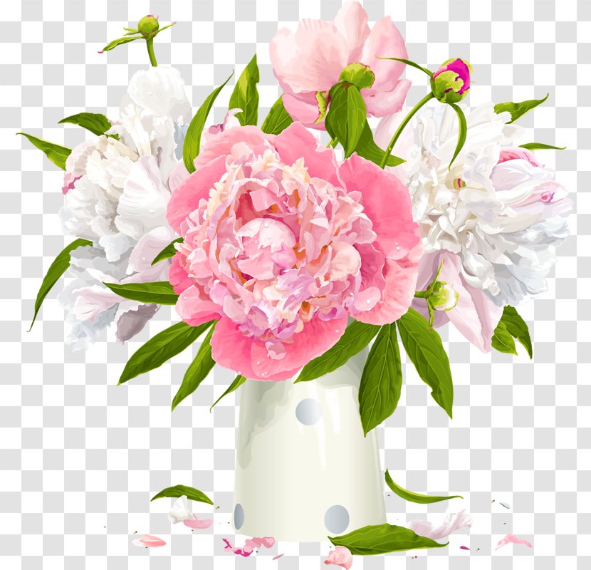 Peony Flower Clip Art - Free Content Transparent PNG