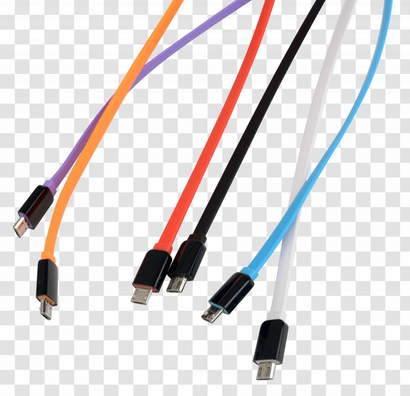 IPhone 5 4S Electrical Connector Wire Micro-USB - Lightning - Micro Usb Cable Transparent PNG