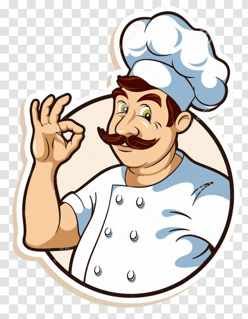 Chef Cartoon - Cook - Pleased Gesture Transparent PNG
