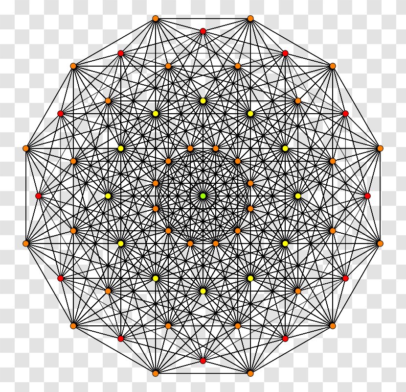Circle Geometry Polygon Fibonacci Number - Symmetry Transparent PNG