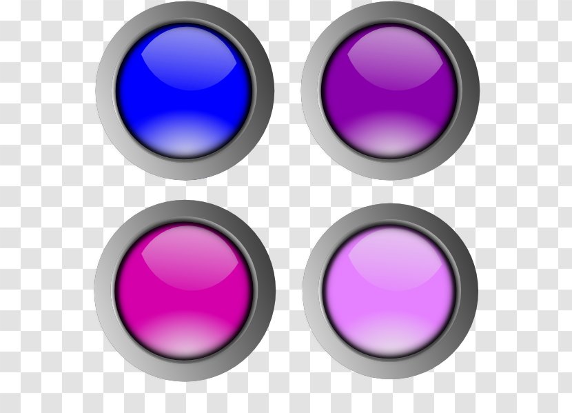 Clip Art - Eye - Button Transparent PNG