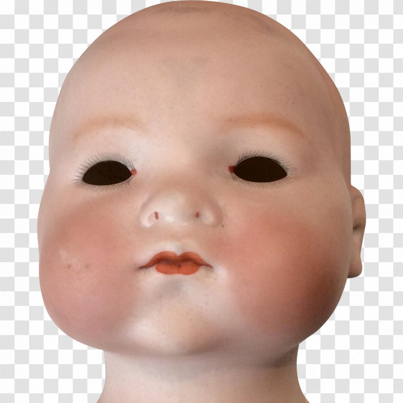Bisque Doll Porcelain Infant Reborn Transparent PNG