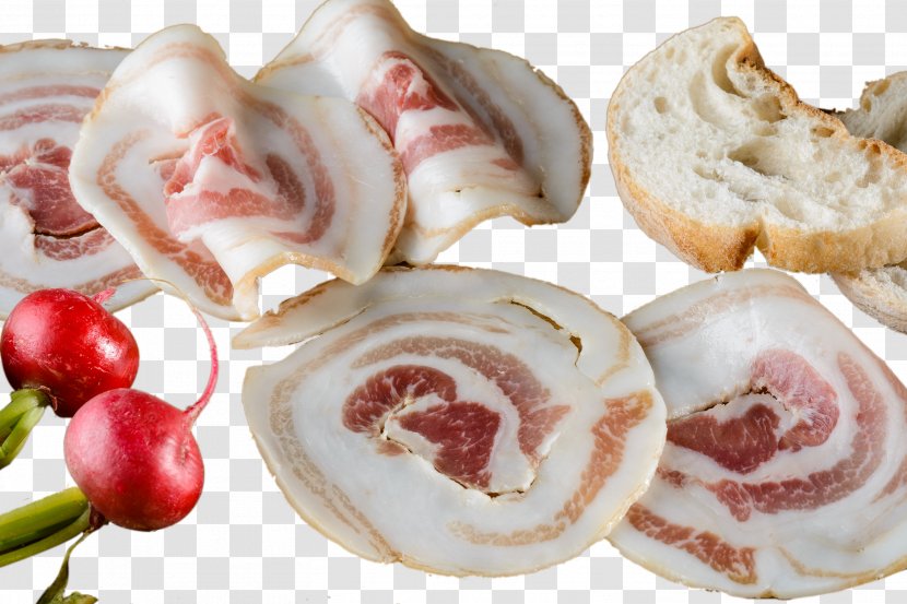 Ham Sausage Breakfast Domestic Pig Bread - With Sliced ​​ham Transparent PNG