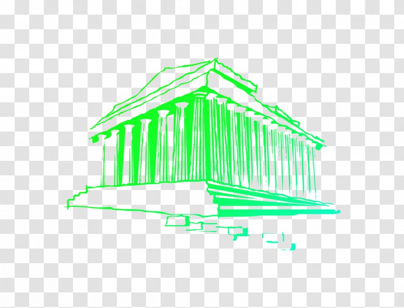 Logo Architecture Design Illustration Brand - Green - M Group Transparent PNG