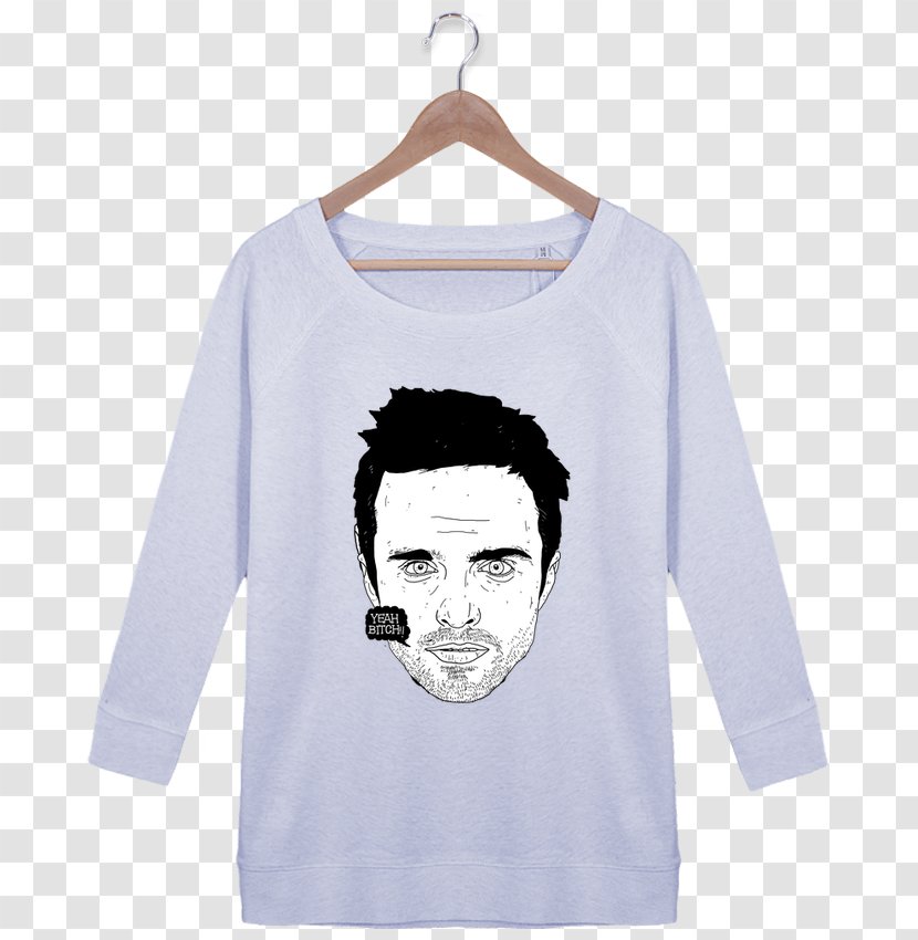Hoodie T-shirt Bluza Sweater Sleeve - Jesse Pinkman Transparent PNG