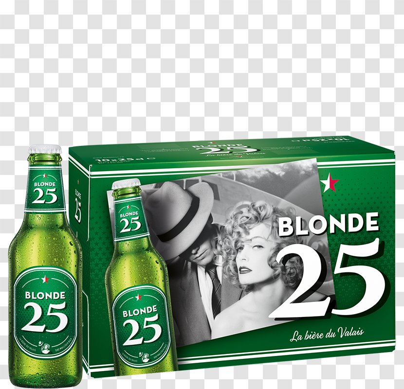 Beer Bottle Sion Brasserie Valaisanne Alcoholic Drink Transparent PNG