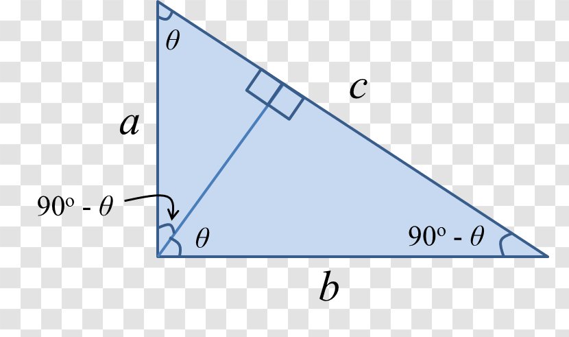 Triangle Pythagorean Theorem Area Point - Text - Aesthetic Dividing Line Transparent PNG