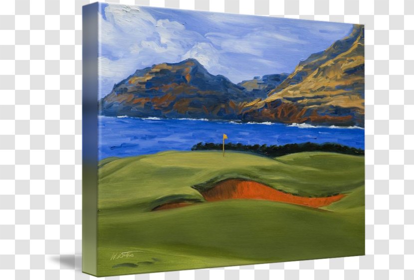 Painting Ocean Course Hokuala Gallery Wrap Acrylic Paint - Printing Transparent PNG