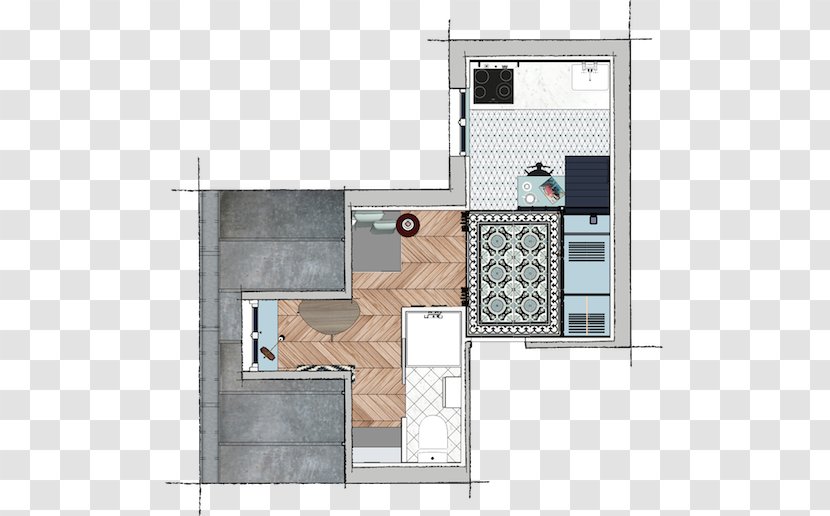 House Square Foot Apartment Furniture Floor Plan - Home - The Eaves Transparent PNG