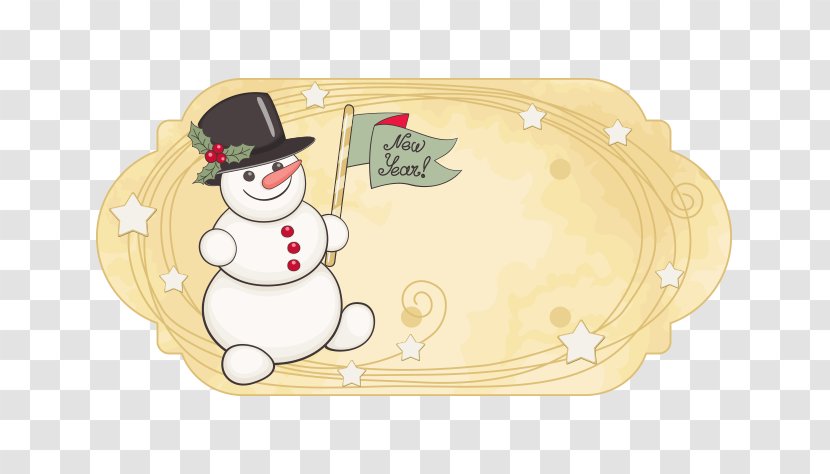 Ded Moroz Santa Claus New Year Gift Christmas - Material - Vector Snowman Card Kraft Paper Transparent PNG