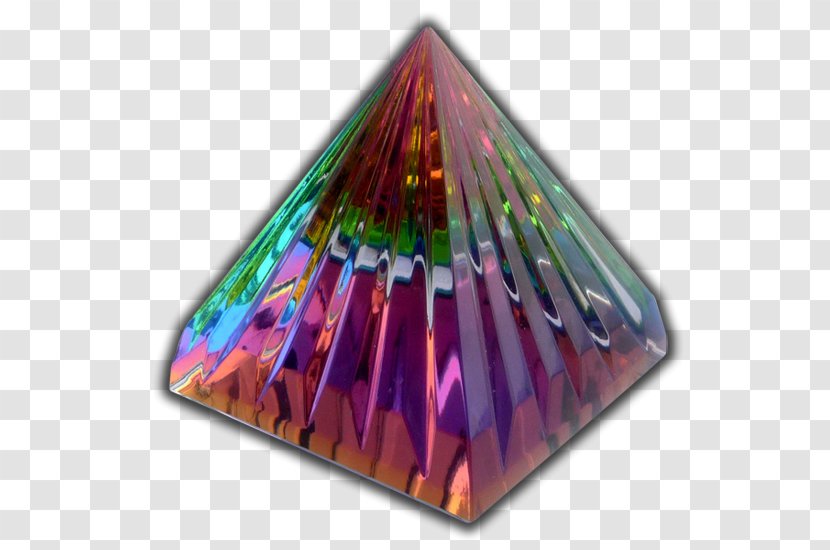 Pyramid Light Triangle Color Earth Radiation - Knowledge - Green Transparent PNG