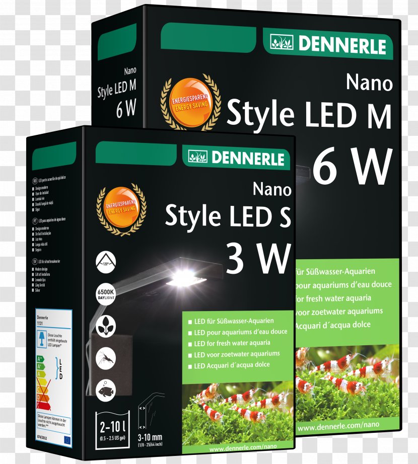 Light-emitting Diode Dennerle LED Lamp Lighting - Software - Nano Aquarium Transparent PNG