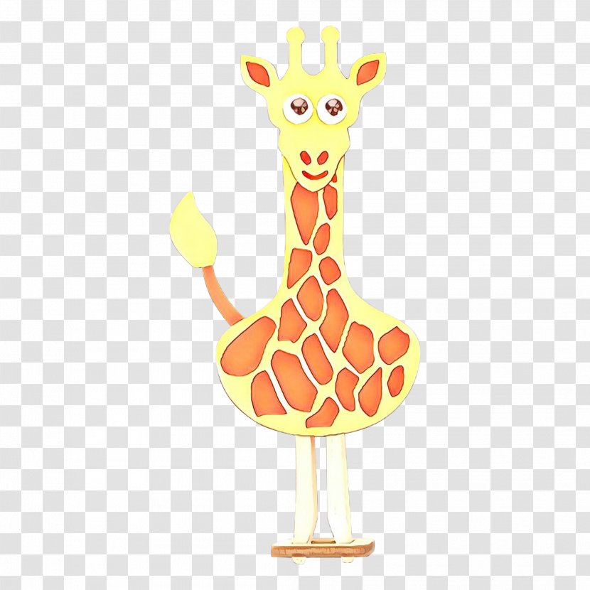 Giraffe Cartoon - Neck - Fawn Animal Figure Transparent PNG