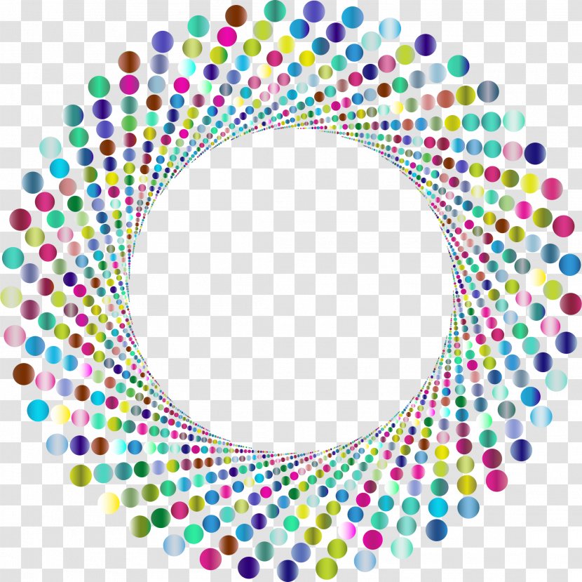 Circle Color Desktop Wallpaper Clip Art - Abstract Transparent PNG