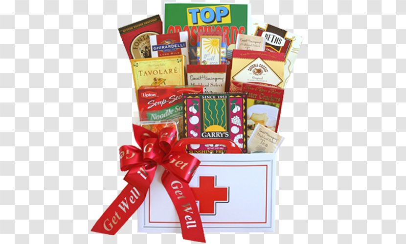 Food Gift Baskets Hamper Box - Birthday - Get Well Soon Transparent PNG