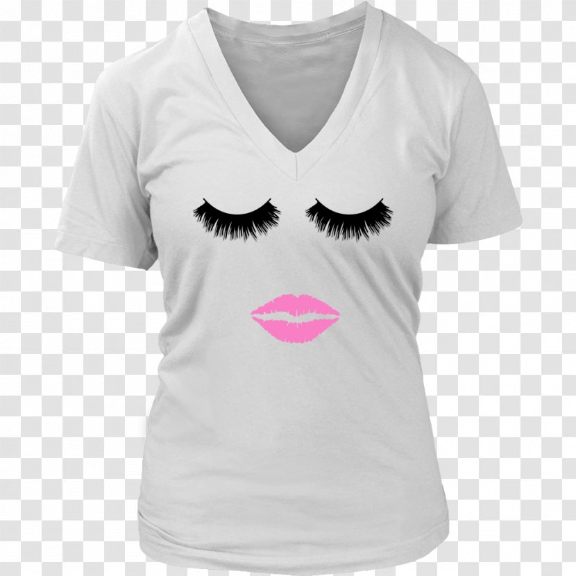 T-shirt Clothing Neckline Woman - Tree - Lashes And Lips Transparent PNG