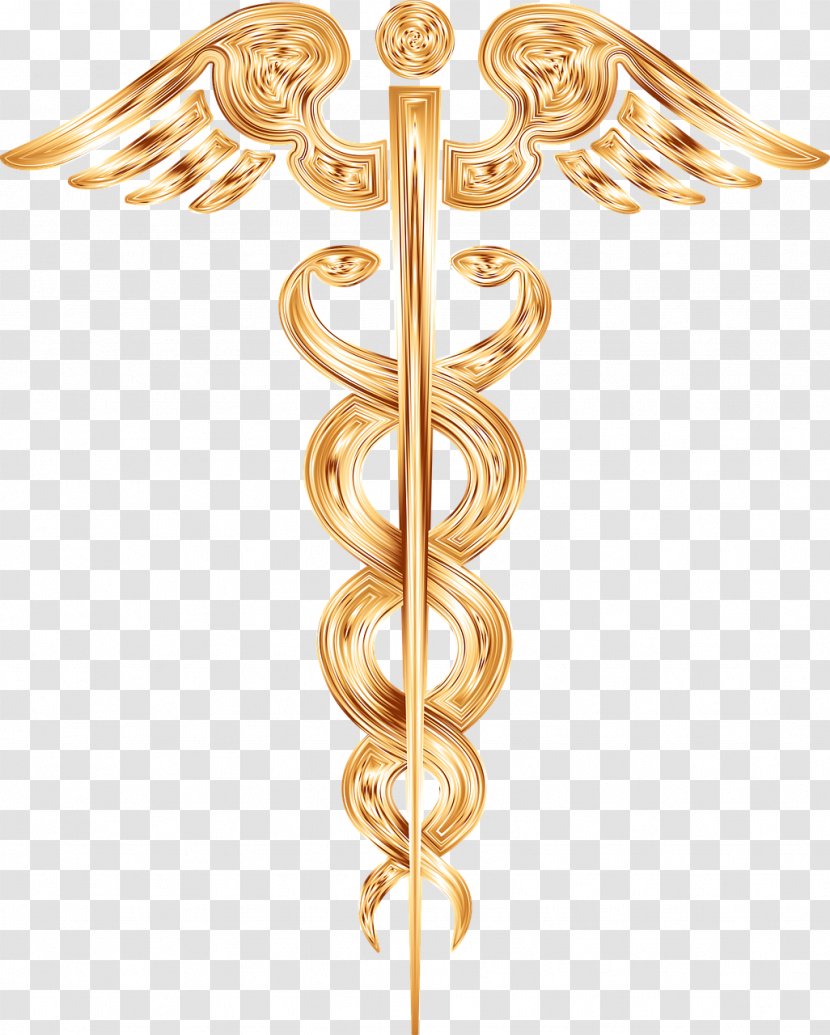 Staff Of Hermes Caduceus As A Symbol Medicine Rod Asclepius Transparent PNG