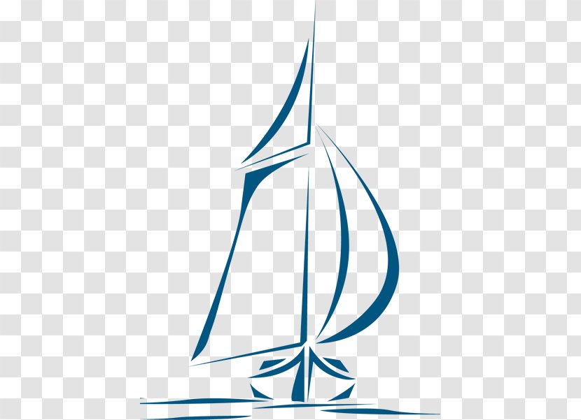 Sailing Sailboat Logo - Artwork Transparent PNG