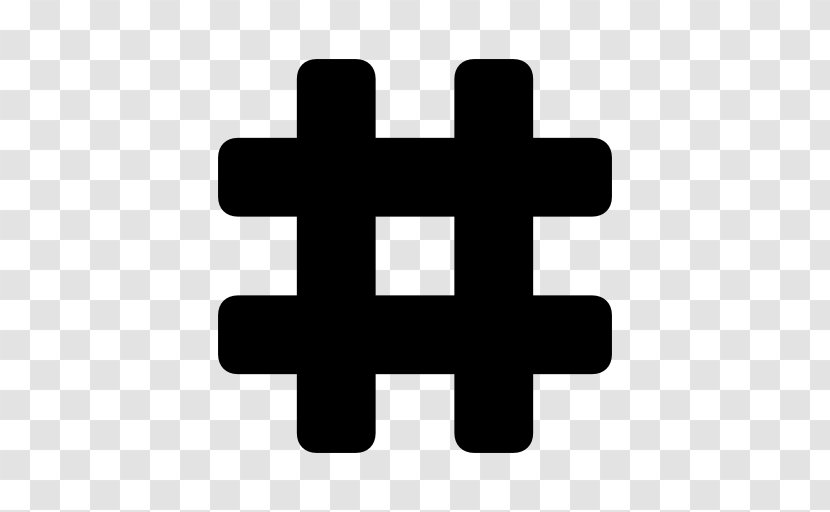 Hashtag Icon Design Number Sign - Symbol Transparent PNG