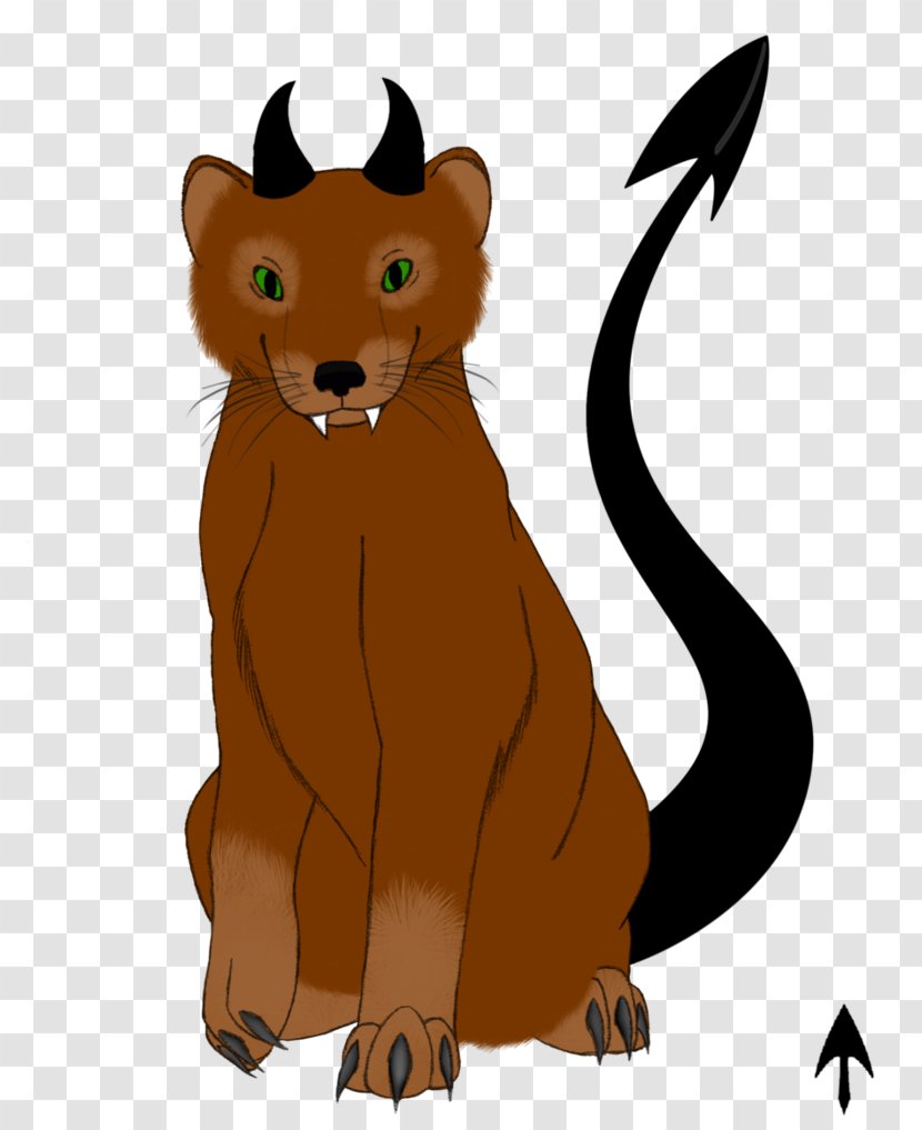 Cat Whiskers Ferret Lion Red Fox - Carnivoran - Deviantart Drawing Transparent PNG