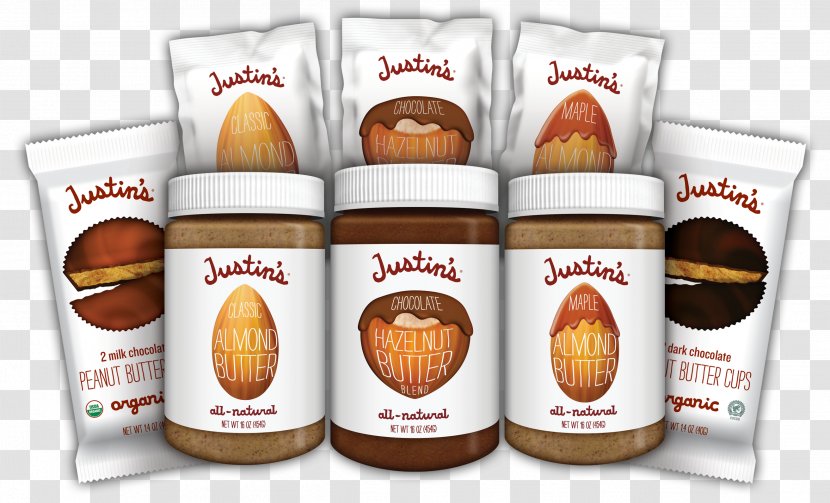 Peanut Butter Cup Chocolate Bar Justin's Nut Butters - Almond Transparent PNG