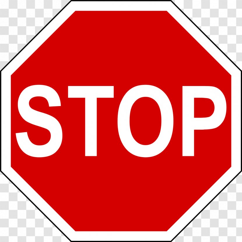 Stop Sign Clip Art - Symbol - Traffic Transparent PNG