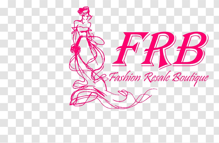 Fashion Resale Boutique Logo Tailor Clothing - Magenta - Tallit Transparent PNG