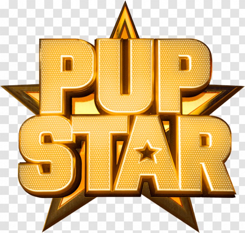 Pup Star Logo Brand Air Buddies Font - Yellow - Chinese Opera Transparent PNG