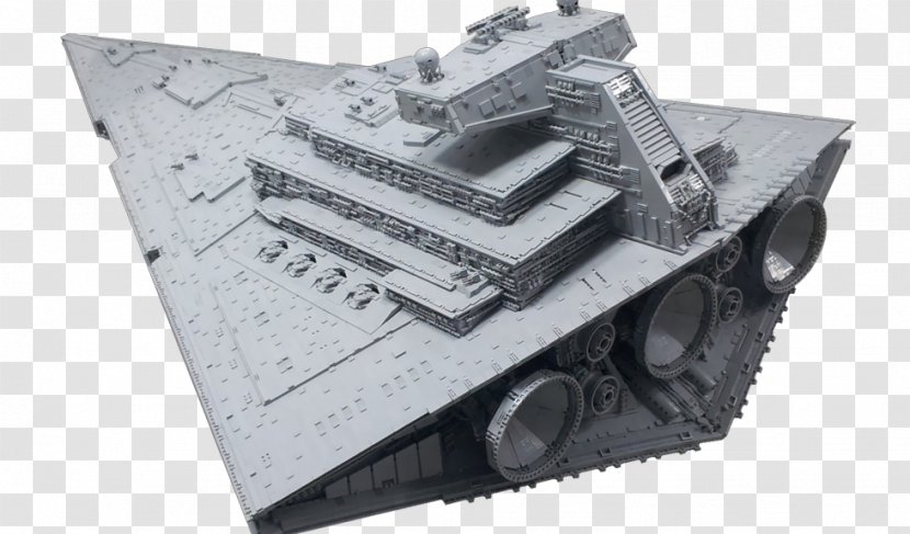 Star Destroyer Lego Wars Grand Admiral Thrawn - Starship - Gwiezdny Niszczyciel Typu Imperiali Transparent PNG