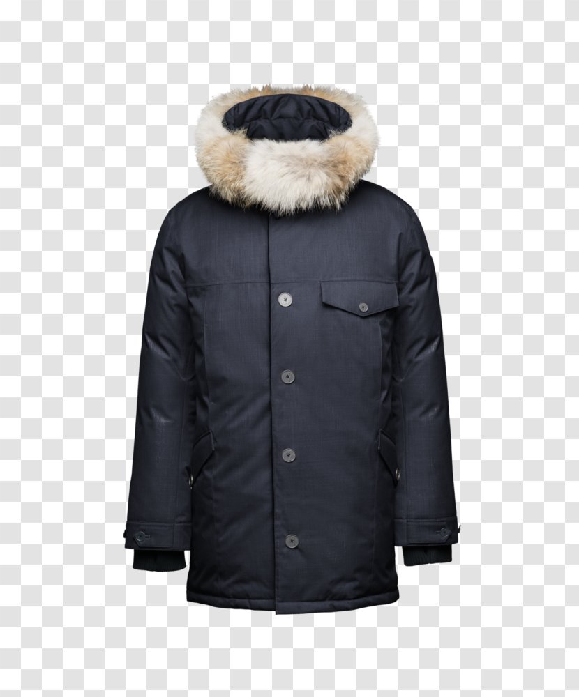Parka Jacket Coat Clothing Down Feather - Fur Transparent PNG