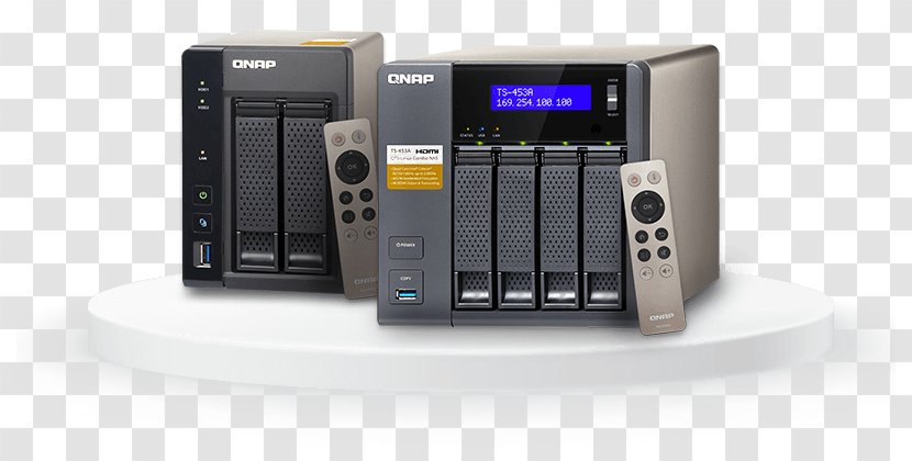 Network Storage Systems QNAP Systems, Inc. TS-453A Synology Computer Servers - Server - Lucky Draw Transparent PNG