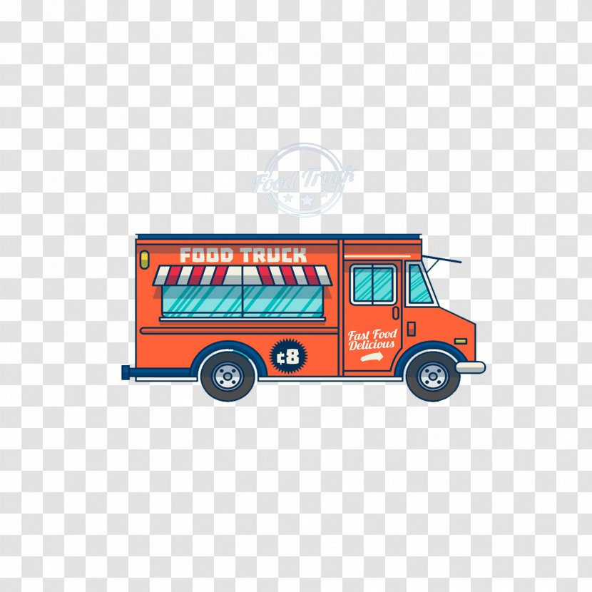 Food,Truck Red Vans - Emergency Vehicle - Breakfast Transparent PNG