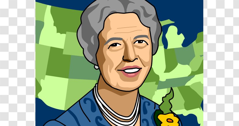 Eleanor Roosevelt President Of The United States First Lady Family Clip Art - Heart - Cliparts Transparent PNG