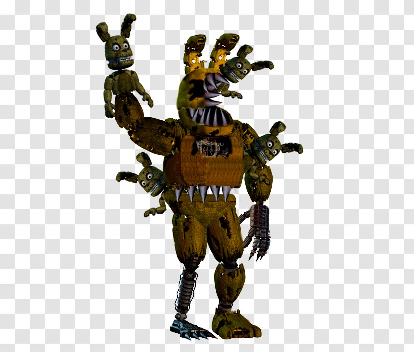 Five Nights At Freddy's 3 4 Drawing Nightmare - Mecha - Fnaf Transparent PNG