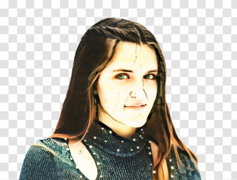 Winter Girl - Forehead - Gesture Smile Transparent PNG