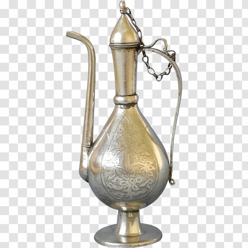 Teapot Silver Jug Metal Tableware - Vase Transparent PNG
