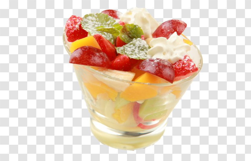 Cocktail Sundae Cream Fruit Salad Cholado - Toppings Transparent PNG