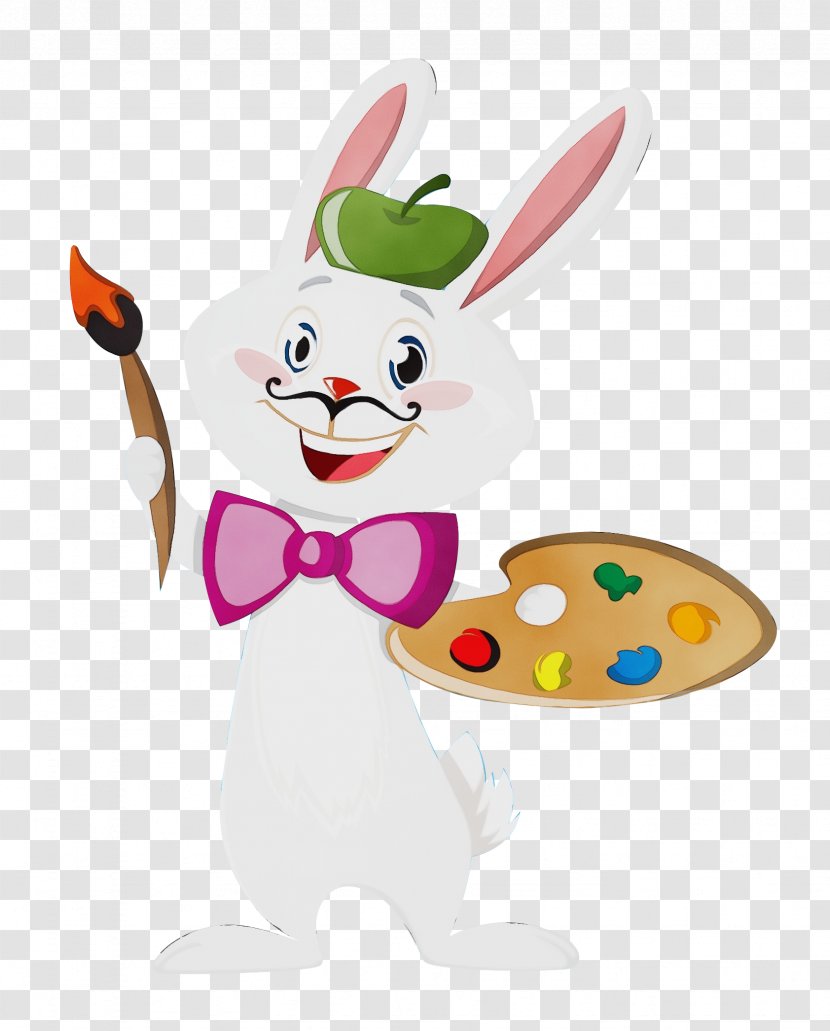 Easter Bunny - Rabbits And Hares Transparent PNG